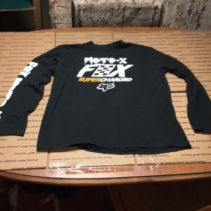 Fox supercharged long sleeve shirt large men’s